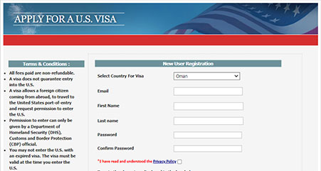 Select Country For Visa