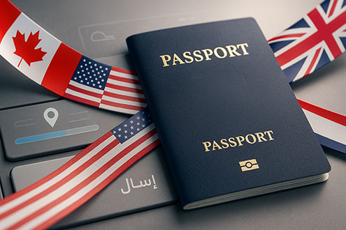 پیگیری وضعیت پیکاپ پاسپورت از ایران