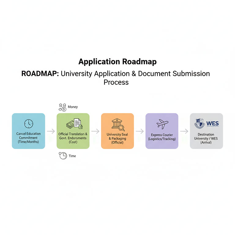 چک لیست ارسال مدارک به دانشگاه های خارجی