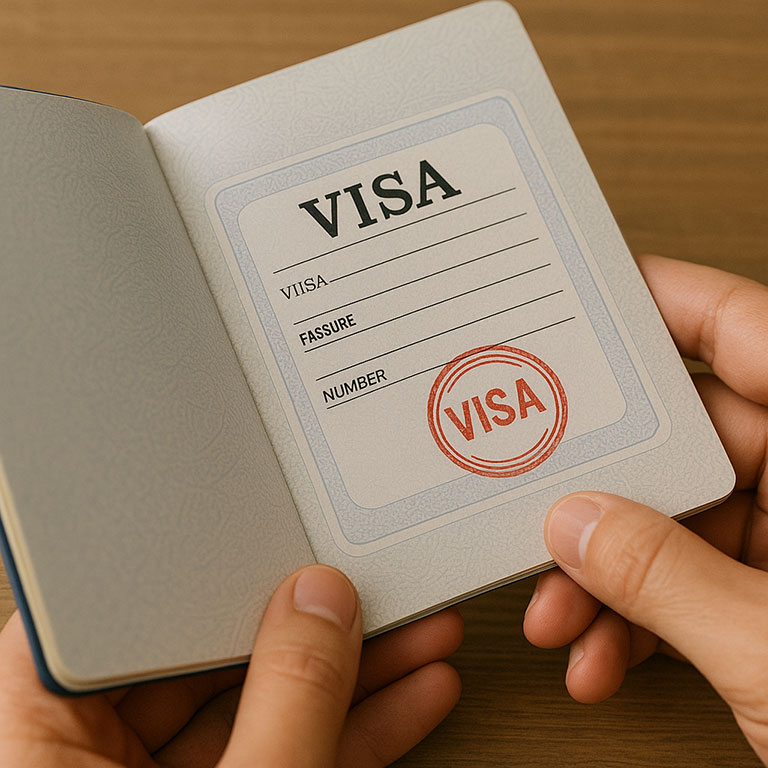 مدارک لازم برای پیکاپ ویزای آمریکا